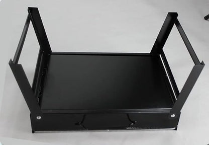 Portable Charcoal Grill for Camping, Outdoor Barbecue Grill for 3-5 People, Household BBQ Grill with Charcoal Grills Rack, Easy Setup BBQ Utensils for Picnic & Backyard,A-1