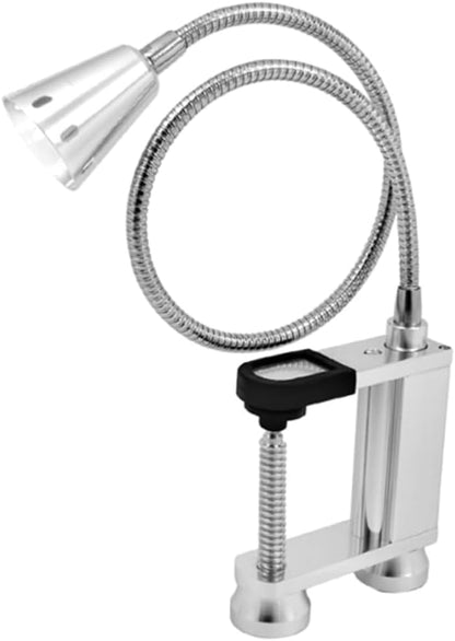 Garneck Outdoor LED Barbecue Light Flexible BBQ Lamp Magnetic Base Weather Resistant Aluminium Alloy for Camping and Grilling