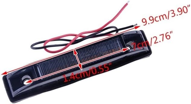 12V IP67 3Pcs Smoked Lens Amber Front Grille Marker Light Lamp for Toyota for Tundra 2014 2015-2021