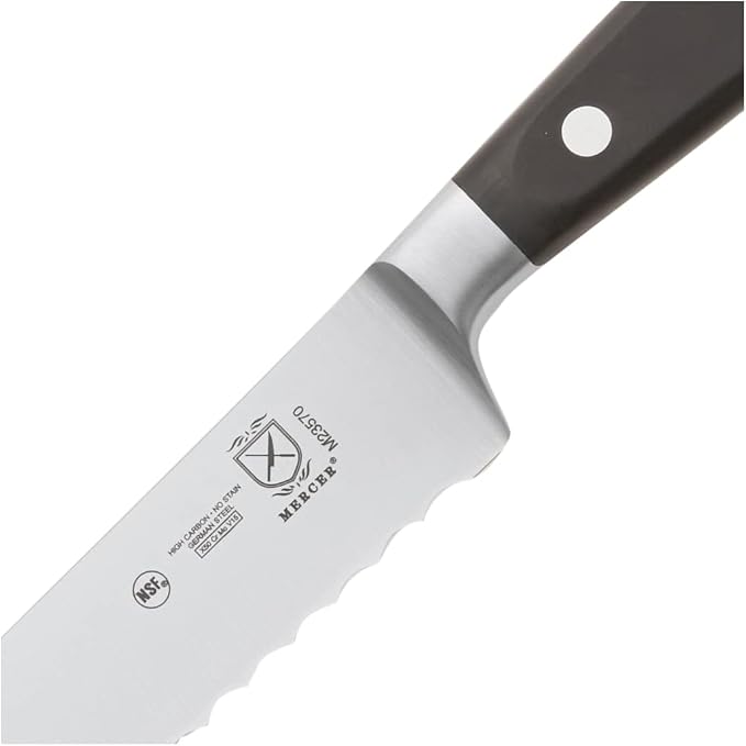 Mercer Culinary M23570 Renaissance, 8-Inch Bread Knife