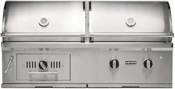 COYOTE OUTDOOR LIVING - 50" Hybrid Built-In LP Grill - Propane - Model C3HY50LP