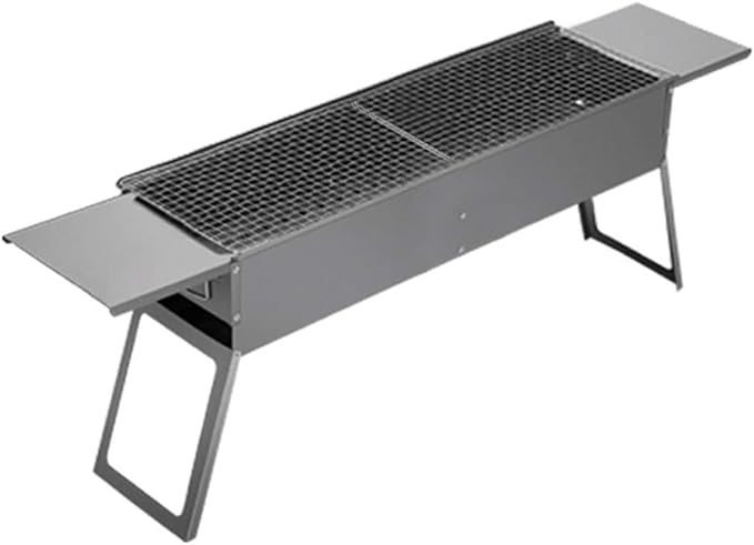 Portable foldable barbecue grill Smoked charcoal grill Outdoor picnic grill Desktop barbecue grill Suitable for 5-10 people barbecue tools