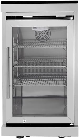 85" 4-Burner 72000 BTU Deluxe Outdoor Kitchen Island,304 Stainless Steel Modular LPG BBQ Grill Combination With Granite Countertops, Storage Cabinet, Refrigerator and Sink (85"-Siver, Propane Gas)