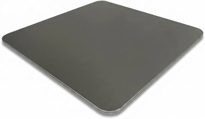 ThermiChef 15.7"x15.7" Pizza Steel, 1/4" Thick, 16.8 lbs - Cooking Steel for Oven & Grill - Made in USA
