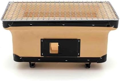Japanese Clay Charcoal Grill - Portable Outdoor BBQ Oven for Authentic Korean Cuisine