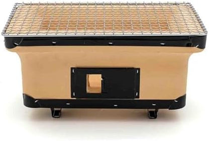 Japanese Clay Charcoal Grill - Portable Outdoor BBQ Oven for Authentic Korean Cuisine