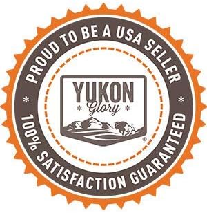 Yukon Glory™ Premium BBQ Grill Brush Easy Grip Double Pad Stainless Steel Cleaner for Gas and Charcoal Grill- Safe for Ceramic, Steel, Cast Iron Grill Grate- Grilling Gifts