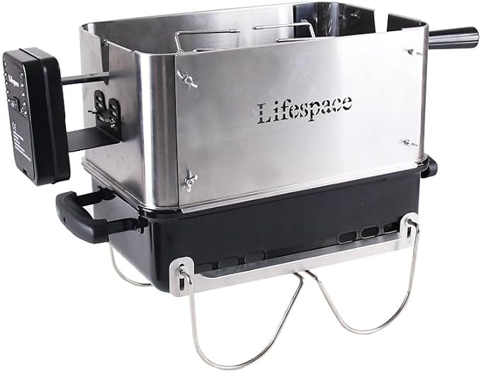 Lifespace Go-Anywhere Portable Grill Rotisserie Riser Extension Kit