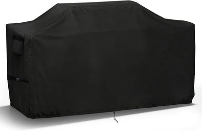 TheElves Grill Cover for 60 Inch Big Green Egg Grill Table, Outdoor Kitchen Island Covers Waterproof Heavy Duty for Kamado Ceramic Stand Prep Table Cart - 60" W x 30" D x 50" H