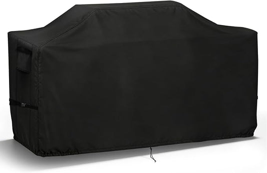 TheElves Grill Cover for 60 Inch Big Green Egg Grill Table, Outdoor Kitchen Island Covers Waterproof Heavy Duty for Kamado Ceramic Stand Prep Table Cart - 60" W x 30" D x 50" H