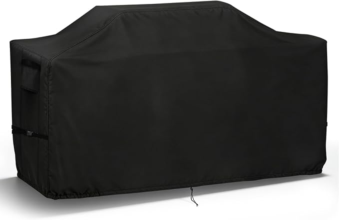 TheElves Grill Cover for 64 Inch Big Green Egg Grill Table, Outdoor Kitchen Island Covers Waterproof Heavy Duty for Kamado Ceramic Stand Prep Table Cart - 68" W x 28" D x 52" H