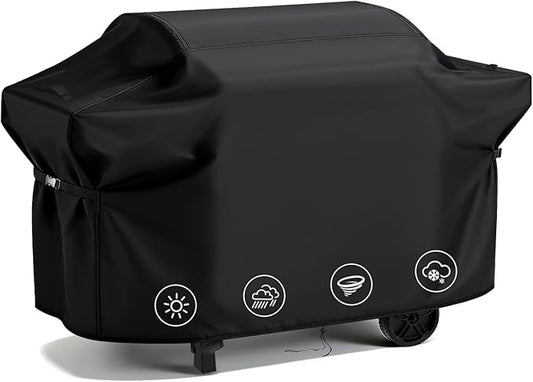 Grill Covers 76 inch for Nexgrill Oakford 1150 Pro Grill Model 810-0072 Cover, Waterproof Outdoor Barbecue Covers for Weber Gas Grill and More (Cover Only) - 76" L×26" W×47" H