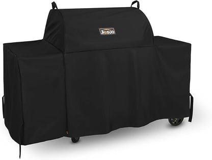 Grill Cover for Traeger Grills BAC776 Woodridge Pro and Traeger Woodridge Elite Grills, Special Zipper Design