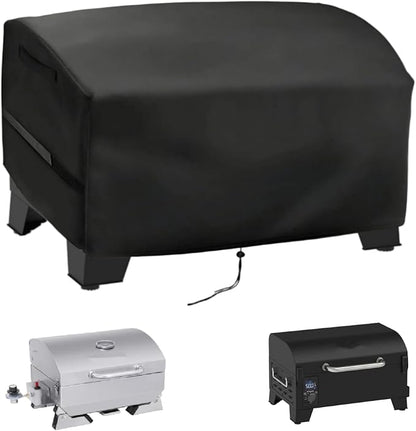 Mini Tabletop Grill Cover for Pit Boss PB150PPG for Royal Gourmet GT1001 | 25x19x14,Waterproof Dustproof Heavy Duty Oxford Fabric,for PitBoss PB150PPG Table Top Wood Pellet Grill for Gourmet GT1001