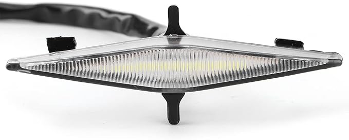Srliya Grille Lamp, Mesh Front Led Lights Compatible with Pro 2014-2019, with Bright White Light for Enhanced Visibility (White Case)