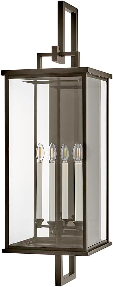 Hinkley Weymouth Grande Wall Mount Lantern, Oil Rubbed Bronze