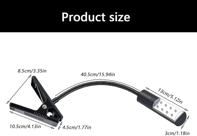 Adjustable Head Outdoor Cooking Light Barbecue Grilling Accessories Easy to Use