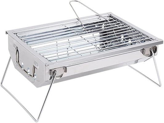 Barbecue Charcoal Grill Foldable Charcoal Grill Portable BBQ Barbecue Grill Lightweight Barbecue Grill For Outdoor Cooking Camping Charcoal Bbq Grill