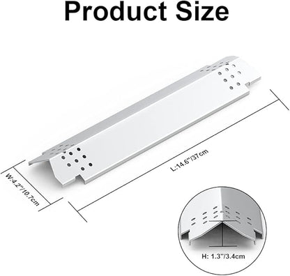 Grill Heat Plates, Replacement Parts for Home Depot Nexgrill 720-0830H, 5 Burner 720-0888, 720-0888N, 720-0882A, 720-0882S, 6 Burner 720-0896B, 720-0898 Gas Grill