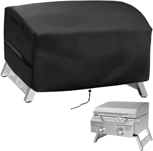 Mini Tabletop Gas Grill Cover for Megamaster 2-Burner Portable Gas Grill | 20.5x21x16,Waterproof Dustproof Heavy Duty Oxford Fabric,for Megamaster Small Propane Grill 820-0033M for Camping