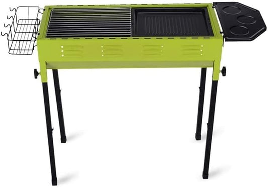 Portable Charcoal Grill BBQ Stove Charcoal Grill BBQ Outdoor Picnic Camping Patio Cooking Outdoor Portable Barbecue Grill BBQ Grill for Outdoor