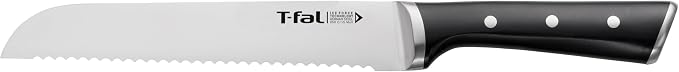 T-Fal Ice Force Bread Knife, 8 in Serrated Sourdough Slicer