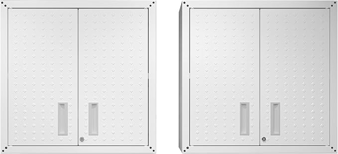 Manhattan Comfort Fortress Storage Units, White