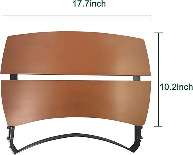 Side Shelves for Large Big Green Egg Charcoal Grill Table for L BGE,New Upgrade Table for Big Size Green Egg Charcoal Grill Accessories (L Side Shelves 2Pcs)