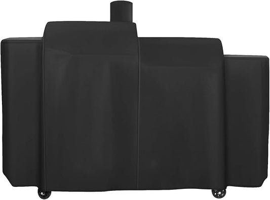 Grill Cover for Pit Boss Platinum KC Combo PB1285KC, 600D Heavy Duty Waterpoorf UV Outdoor Fade Resistant B BQ Grill Cover for Pro Series, 1100 Combo Grill