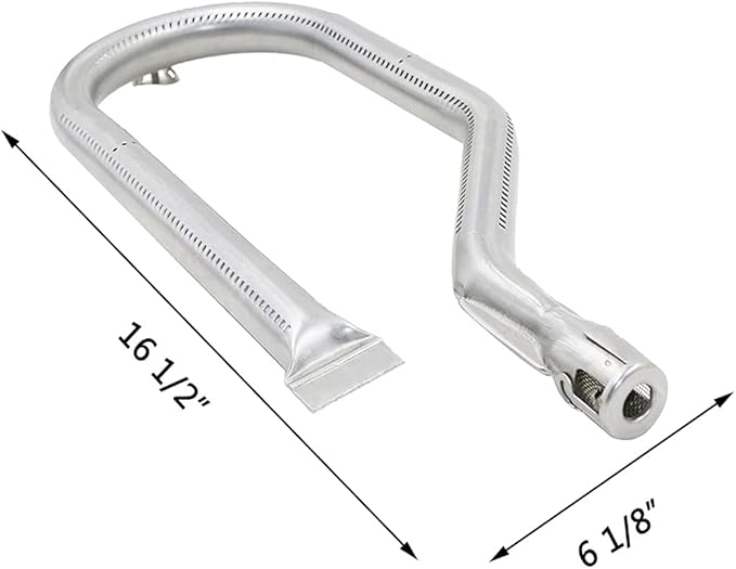 SN1281(3-Pack) SA0801 (3-Pack) 17 5/16" Stainless Steel Heat Plate and Burner Replacement for Costco Kirkland 720-0108, Nexgrill 720-0011, 720-0047-U Gas Grills