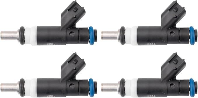 TRQ Fuel Injector Set | For 2011-2014 Chrysler 200 2008-2014 Dodge Avenger 2007-2012 Caliber 2009-2015 Journey 2007-2017 Jeep Compass Patriot
