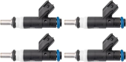 TRQ Fuel Injector Set | For 2011-2014 Chrysler 200 2008-2014 Dodge Avenger 2007-2012 Caliber 2009-2015 Journey 2007-2017 Jeep Compass Patriot
