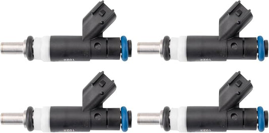 TRQ Fuel Injector Set | For 2011-2014 Chrysler 200 2008-2014 Dodge Avenger 2007-2012 Caliber 2009-2015 Journey 2007-2017 Jeep Compass Patriot