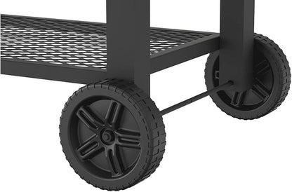 Heavy Duty 24-Inch Charcoal Grill, Black