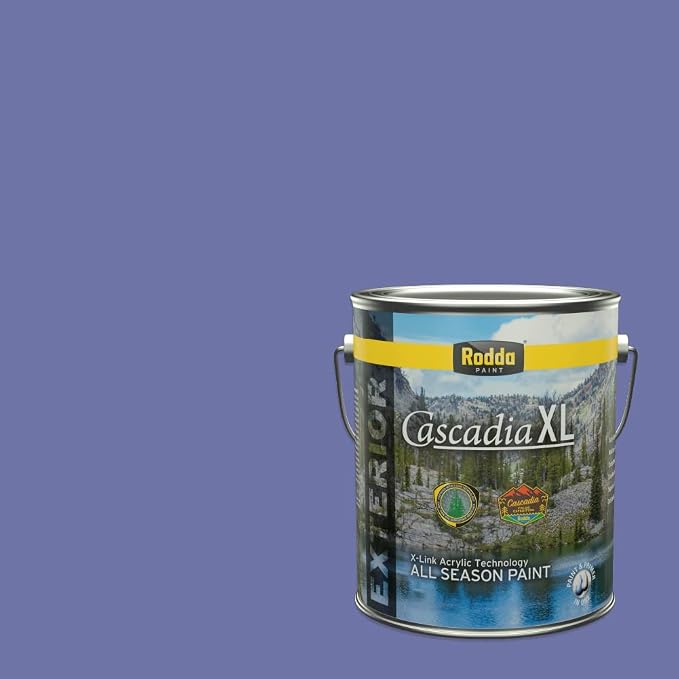Rodda Paint CASCADIA XL Exterior Satin Paint & Primer in One, 1-Gallon, Fresh Take