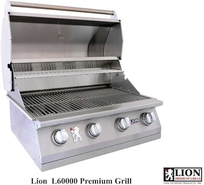 Lion 32″ 4-Burner Gas Grill – L60000 Liquid Propane