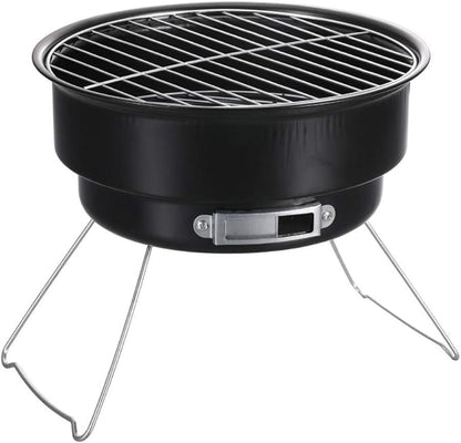 Portable Charcoal Oven Folding Lightweight Barbecue Grill Small Tool for Outdoor Camping Cooking Picnics Hiking Backyard