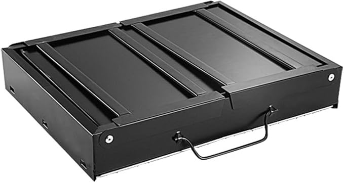 Portable Charcoal Grill for Camping BBQ, Outdoor Barbecue Grill with Foldable Design, Thickened Tripod, Easy Carry & Stable Support for Charcoal Grills BBQ,A-1