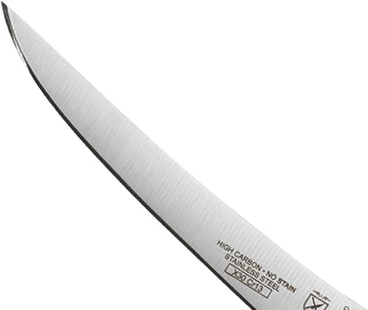 Mercer Culinary Millennia Color Handle Cutlery 6" Curved Boning Knife Red