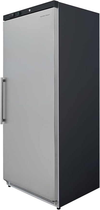 Hamilton Beach 19.2 CU FT Commercial Upright Refrigerator W:30.6" x L:27.4" X H:74.4" (Stainless Steel)