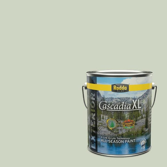 Rodda Paint CASCADIA XL Exterior Satin Paint & Primer in One, 1-Gallon, Lush Meadow