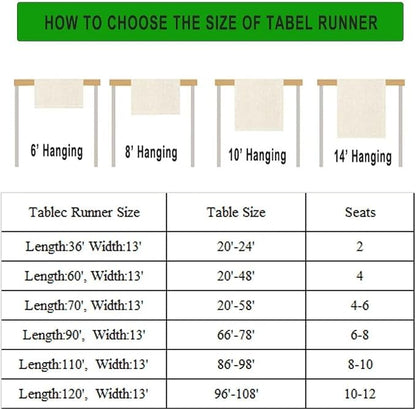 Camo Hunting Table Runners, Rustic Camouflage Camping Fashion Fall Woodland Cabin Wedding Coffee Table Runner, Farmhouse Style Table for Kitchen Dining Table WeddingGraduationParty 13x108in
