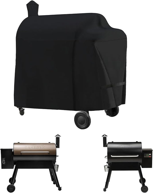 Outdoor Grill Cover Fits Traeger Pro 780 & Pro 34 (TFB86KLF, TFB34KLF) Electric Grill and Smoker,Compared to BAC504 BAC380 Traeger Cover Geny Waterproof BBQ Grill Cover