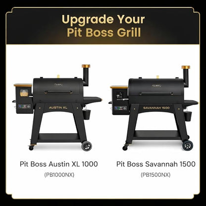 QuliMetal Foldable Front Shelf for Pit Boss Austin XL 1000 & Savannah 1500, 29.53" Grill Front Table, BBQ Prep Shelf Accessory, Quality Steel Front Shelf