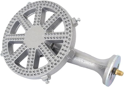 COOKAMP Cast Iron Propane Burner Head with Brass Fitting Orifice (SH16-DIY Burner)