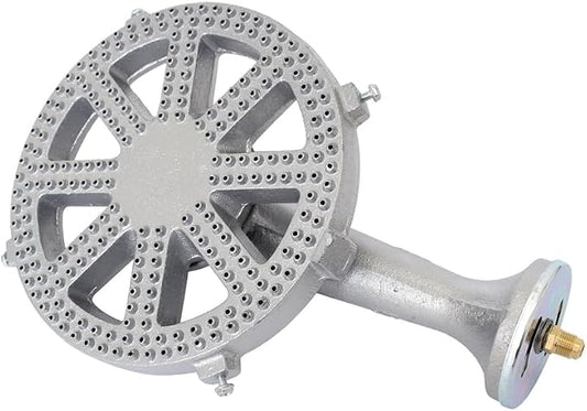 COOKAMP Cast Iron Propane Burner Head with Brass Fitting Orifice (SH16-DIY Burner)