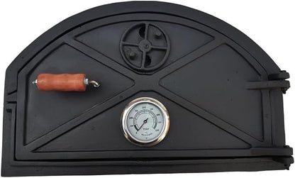 Wood-fired oven door with left handle - Sor Pampa Grill - Cod 31