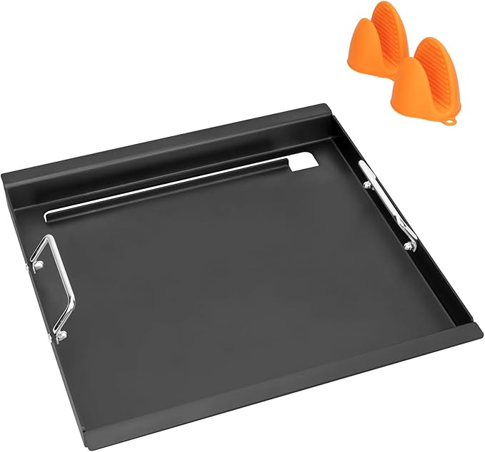 17" Full-Size Griddle Insert for Charbroil Performance 2 Burner 463630021 463660421 463630422,Commercial 463644220 463642316, for Nexgrill 720-0864M 720-0864, Replacement for G426-0004-W1 G426-0005-W1