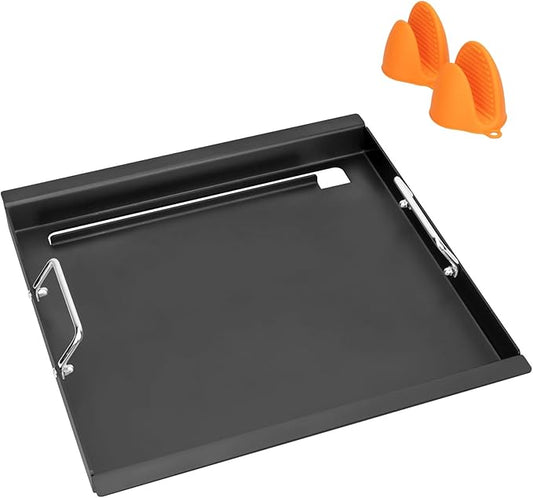 17" Full-Size Griddle Insert for Charbroil Performance 2 Burner 463630021 463660421 463630422,Commercial 463644220 463642316, for Nexgrill 720-0864M 720-0864, Replacement for G426-0004-W1 G426-0005-W1