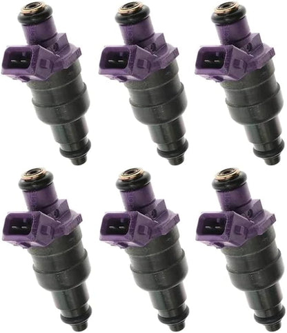 TRQ Fuel Injector Set | For 1992-1993 Chrysler Yorker Town Country Dodge Caravan Dynasty Grand Caravan Plymouth Grand Voyager Voyager